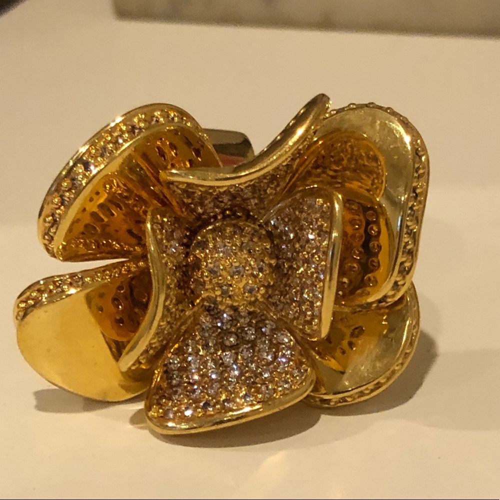 Gold Flower Ring